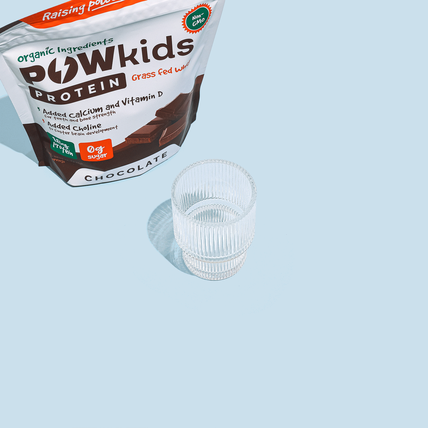 Chocolate Protein mixed with Milk