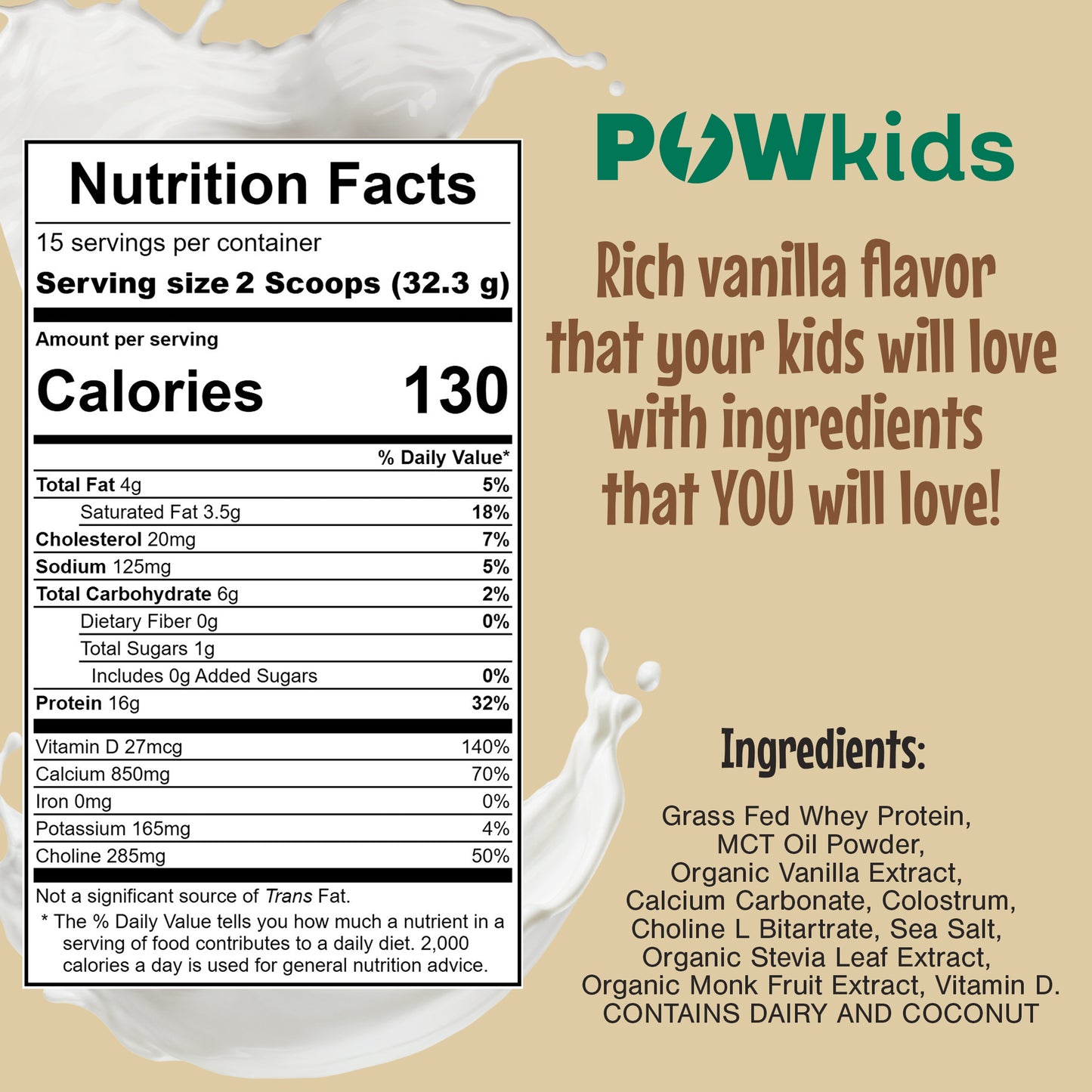Vanilla Bean Protein Powder