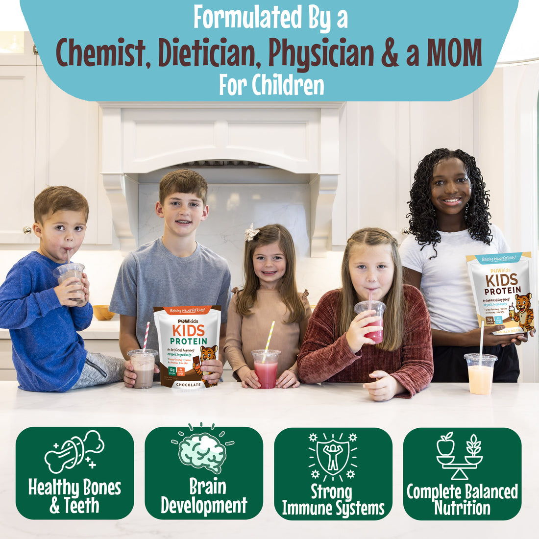 POWKids Protein Ingredients and Reviews